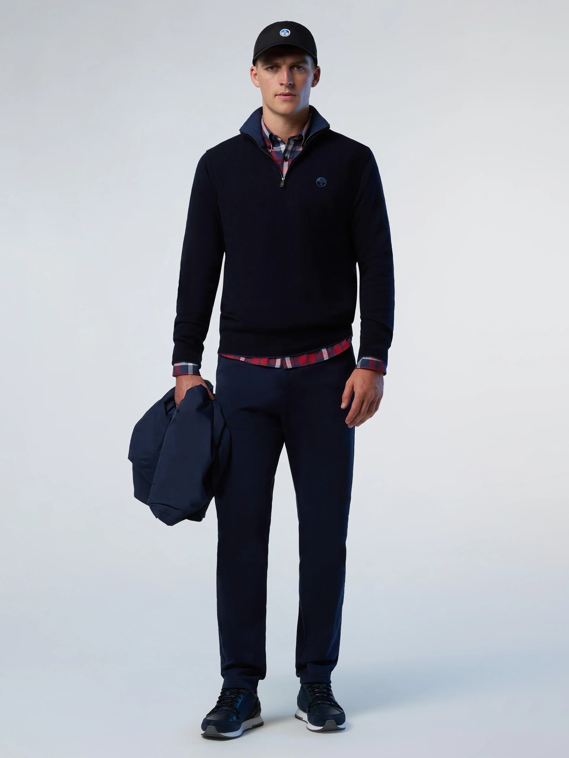 Cashmere half-zip sweater - Image 11