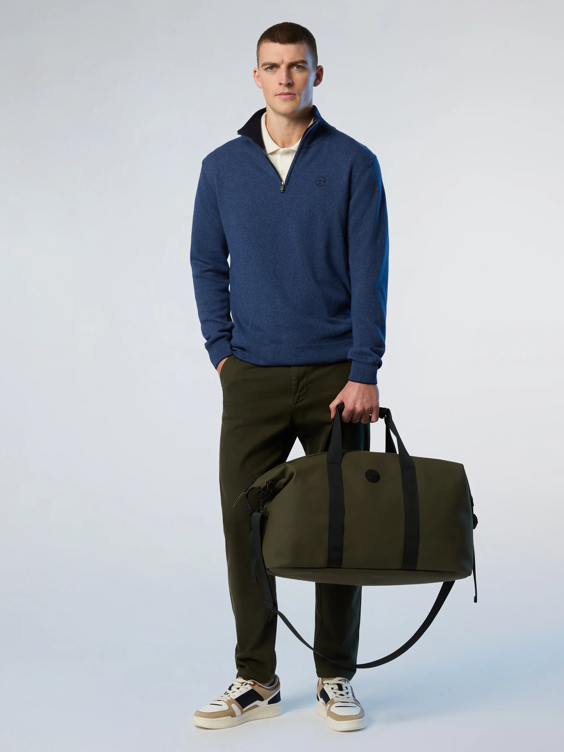 Cashmere half-zip sweater - Image 14
