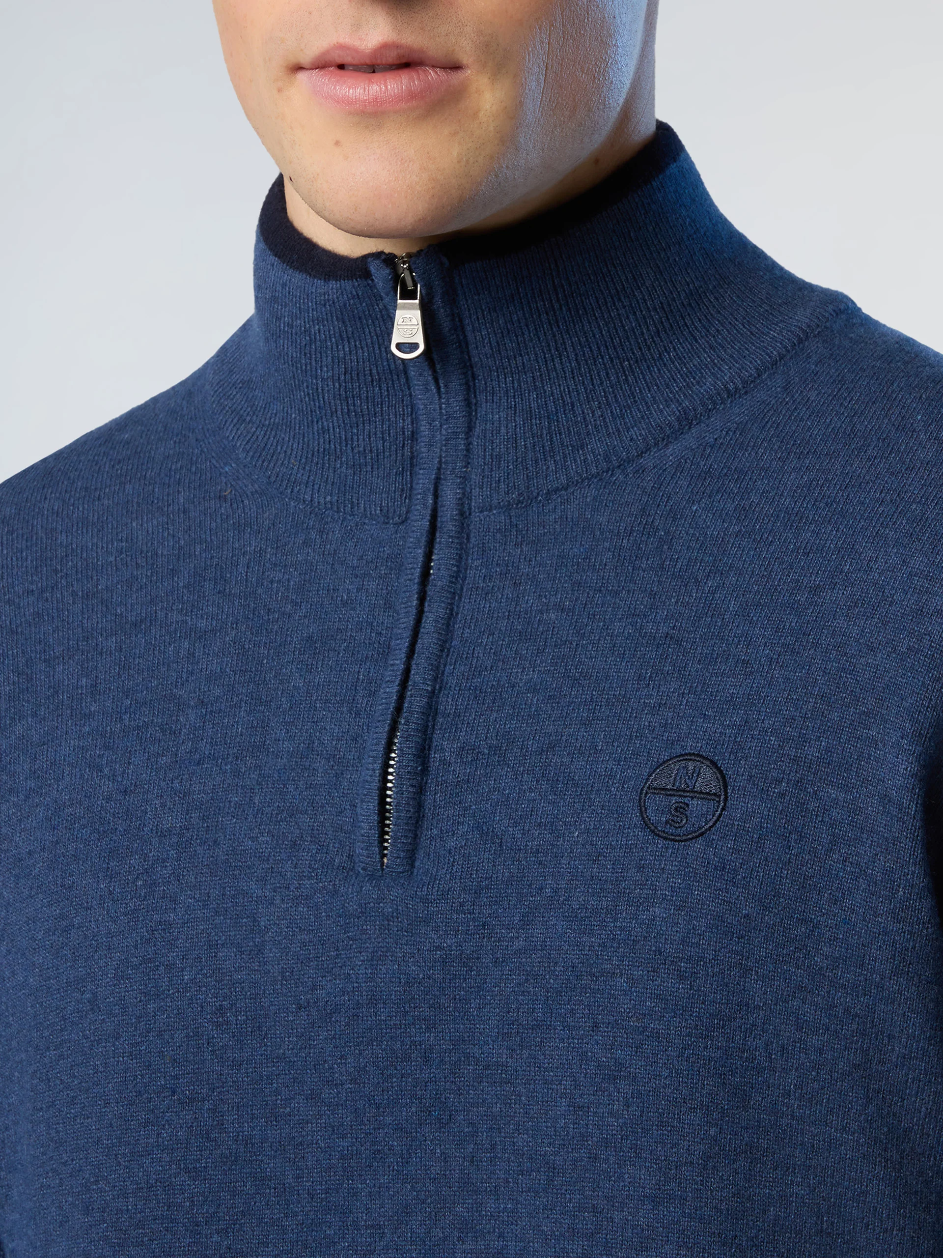 Cashmere half-zip sweater - Image 15