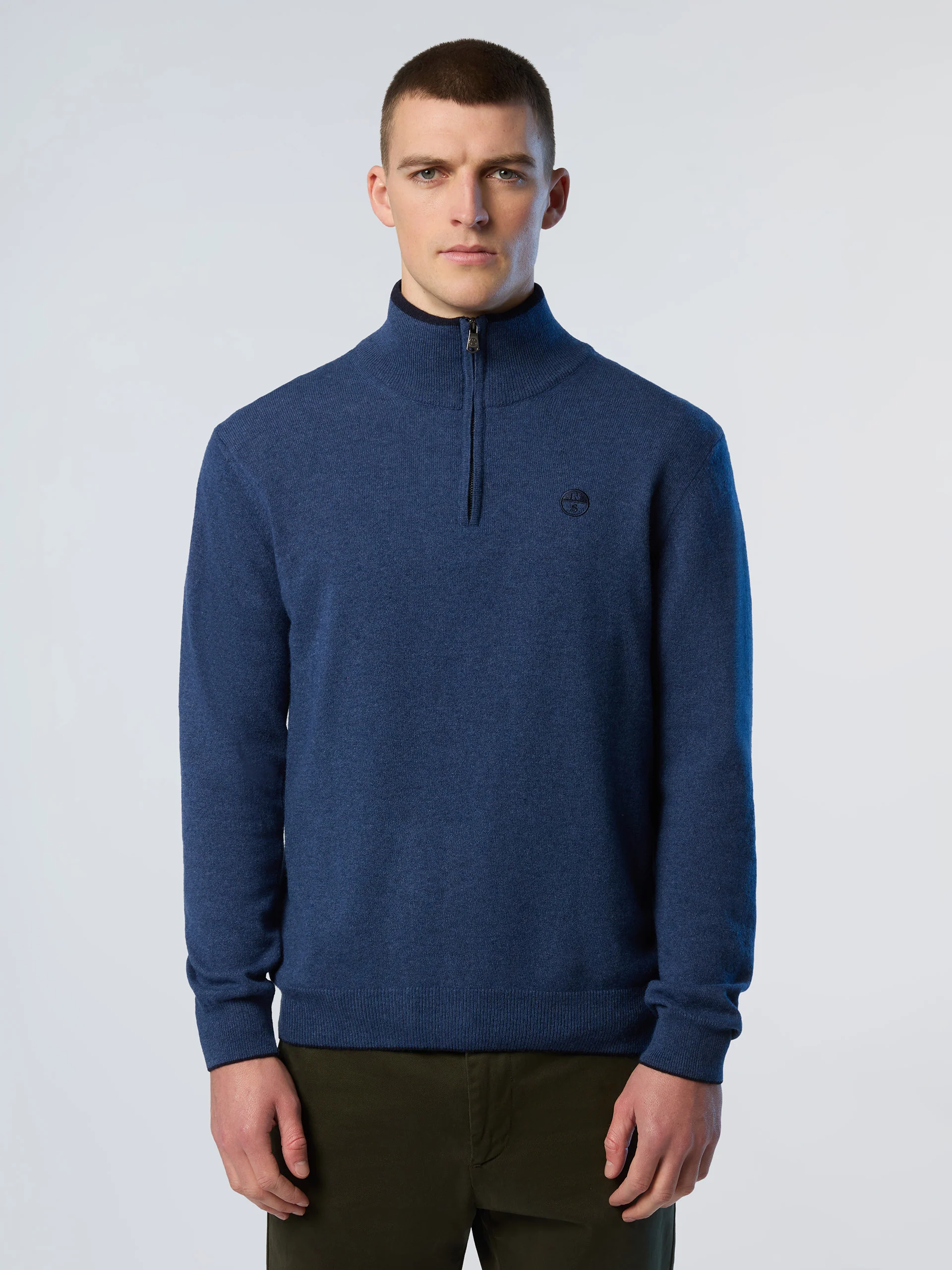 Cashmere half-zip sweater - Image 17