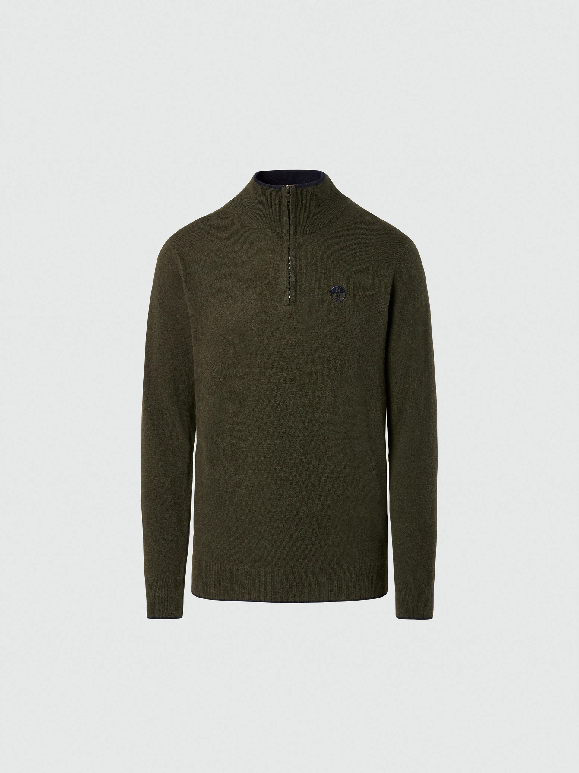 Cashmere half-zip sweater - Image 3
