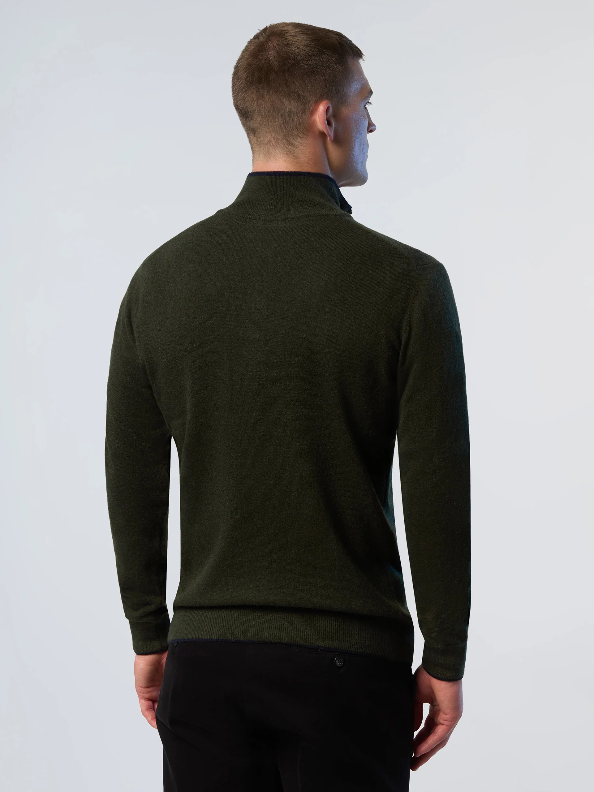 Cashmere half-zip sweater - Image 4