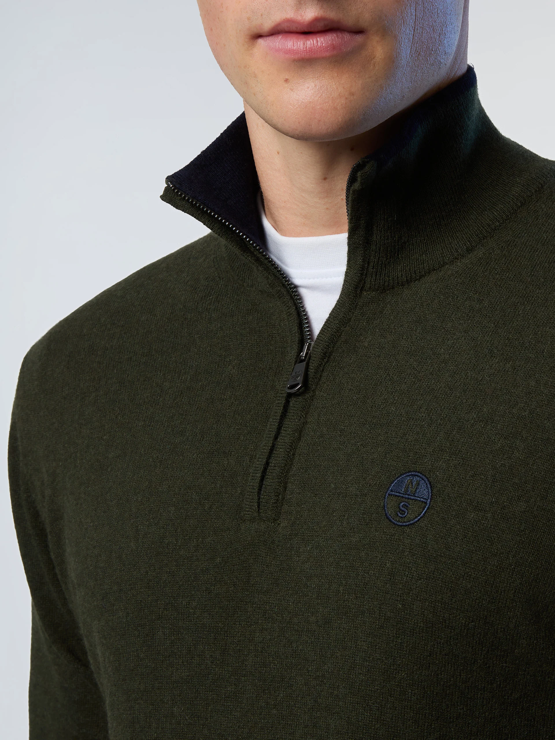 Cashmere half-zip sweater - Image 6