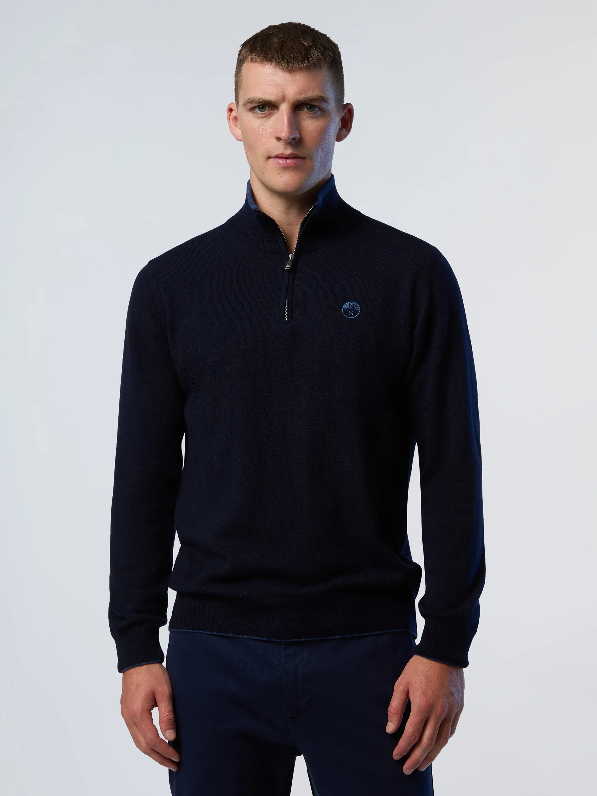 Cashmere half-zip sweater - Image 7